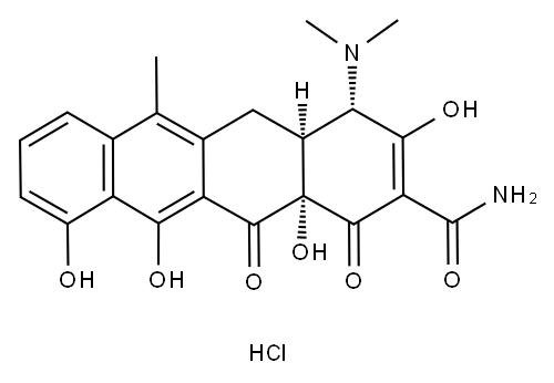 ANHYDROTETRACYCLINE HYDROCHLORIDE Structure