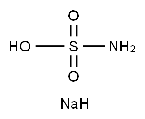 Sulfamic acid monosodium salt Structure