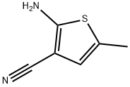 2-Amino-5-methyl-3-thiophenecarbonitrile Structure