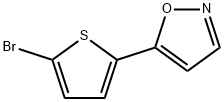 2-BROMO-5-(ISOXAZOL-5-YL)THIOPHENE Structure