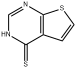 THIENO[2,3-D]PYRIMIDINE-4-THIOL Structure