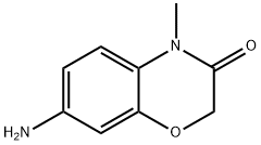 7-AMINO-4-METHYL-2H-1,4-BENZOXAZIN-3(4H)-ONE Structure