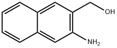 2-Naphthalenemethanol,3-amino-(9CI) Structure