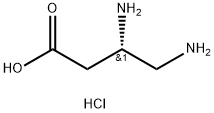 S-3,4-Diaminobutyric acid 2HCl Structure