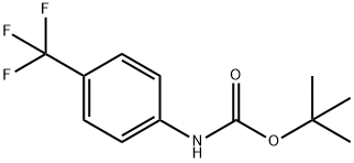 TERT-BUTYL 2-NITRO-4-(TRIFLUOROMETHYL)PHENYLCARBAMATE Structure