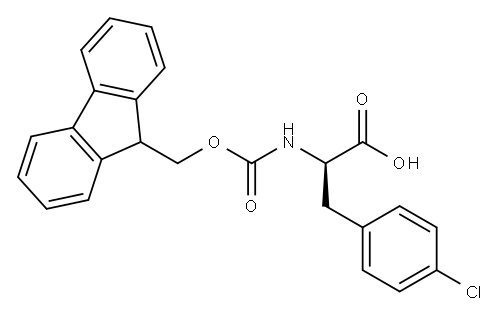 FMOC-D-4-Chlorophe  Structure