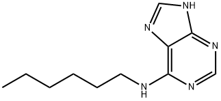6-N-HEXYLAMINOPURINE Structure