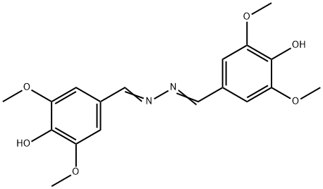 4-Hydroxy-3,5-dimethoxybenzaldehyde azine Structure