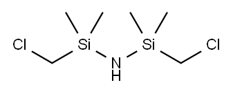 1,3-BIS(CHLOROMETHYL)TETRAMETHYLDISILAZANE Structure