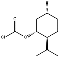 (-)-MENTHYL CHLOROFORMATE Structure