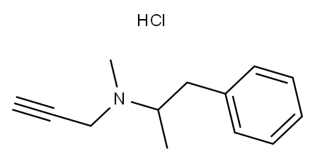 Selegiline hydrochloride Structure