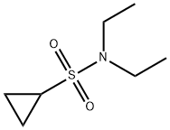 N,N-Diethyl-cyclopropanesulfonamide Structure