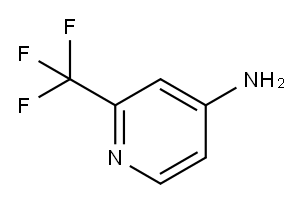 4-Amino-2-trifluoromethylpyridine Structure