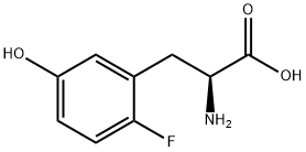2-AMINO-3-(2-FLUORO-5-HYDROXY-PHENYL)-PROPIONIC ACID Structure