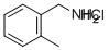 2-methyl-benzenemethanaminhydrochloride Structure