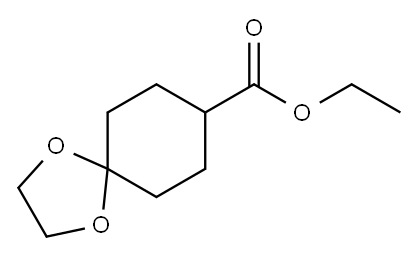 ethyl 1,4-dioxaspiro[4.5]decane-8-carboxylate Structure