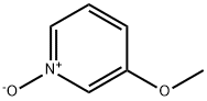 3-METHOXYPYRIDINE 1-OXIDE Structure