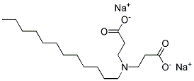 N-DODECYL-B-IMINODIPROPIONIC ACID, MONOSODIUM SALT, ANAGRADE Structure