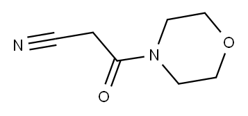 N-CYANOACETYLMORPHOLINE Structure