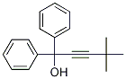 4,4-diMethyl-1,1-diphenyl-pent-2-yn-1-ol Structure