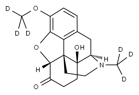 OXYCODONE-D6 Structure