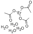 ERBIUM ACETATE TETRAHYDRATE Structure