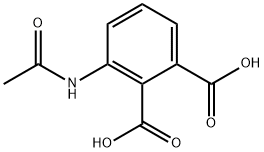 3-acetamidophthalic acid Structure