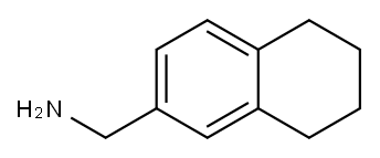 C-(5,6,7,8-TETRAHYDRO-NAPHTHALEN-2-YL)-METHYLAMINE Structure
