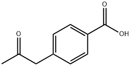 (4-CARBOXYPHENYL)ACETONE Structure