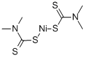 Nickel bis(dimethyldithiocarbamate) Structure