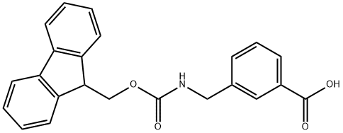 Fmoc-3-Aminomethylbenzoic acid Structure