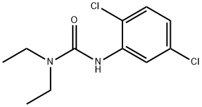 3-(2,5-Dichlorophenyl)-1,1-diethylurea Structure