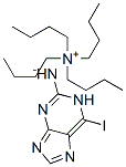 TETRABUTYLAMMONIUM (6-IODO-1H-PURIN-2-YL)AMIDE Structure