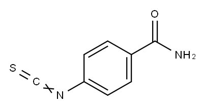 4-isothiocyanatobenzamide Structure