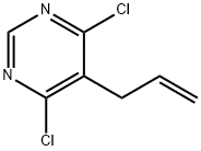 5-ALLYL-4,6-DICHLORO-PYRIMIDINE Structure