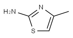 2-Amino-4-methylthiazole  Structure