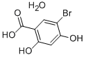5-BROMO-2,4-DIHYDROXYBENZOIC ACID MONOHYDRATE Structure