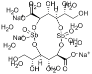 Sodium Stibogluconate Structure