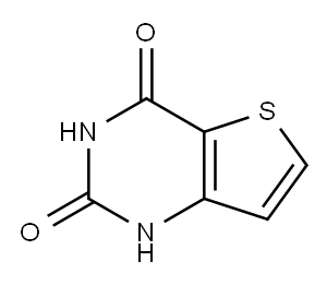 1,3-Dihydrothiopheno[3,2-d]pyrimidine-2,4-dione Structure