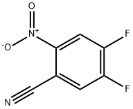 4,5-Difluoro-2-nitrobenzonitrile Structure