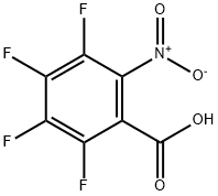 2,3,4,5-TETRAFLUORO-6-NITROBENZOIC ACID Structure