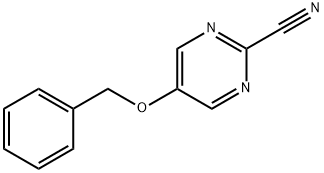 5-(benzyloxy)pyrimidine-2-carbonitrile Structure