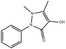 4-HYDROXYANTIPYRINE Structure