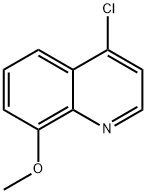 4-Chloro-8-methoxyquinoline Structure
