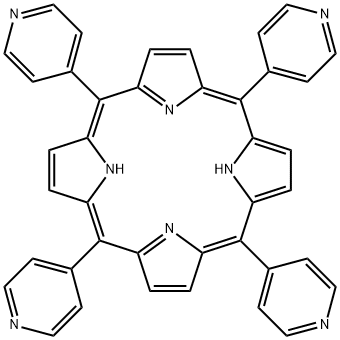 5,10,15,20-TETRA(4-PYRIDYL)-21H,23H-PORPHINE Structure