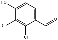2,3-Dichloro-4-hydroxybenzaldehyde Structure