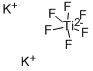 Potassium hexafluorotitanate Structure