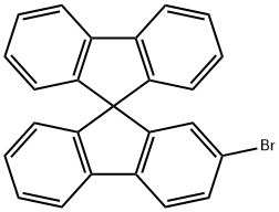 2-Bromo-9,9'-spirobi[9H-fluorene] Structure