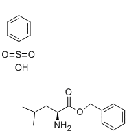 L-Leucine benzyl ester p-toluenesulfonate salt Structure