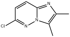 2H-PYRIMIDO[1,2-B]PYRIDAZIN, 2-CHLORO-7,8-DIMETHYL- Structure